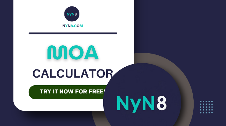 MOA Calculator – Minute of angle
