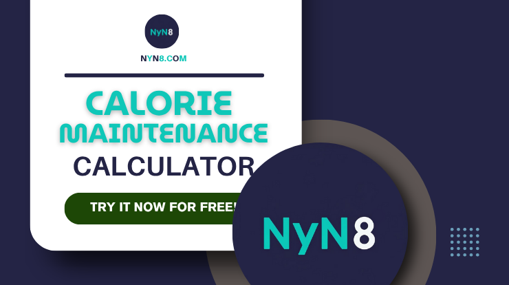 Calorie Maintenance Calculator