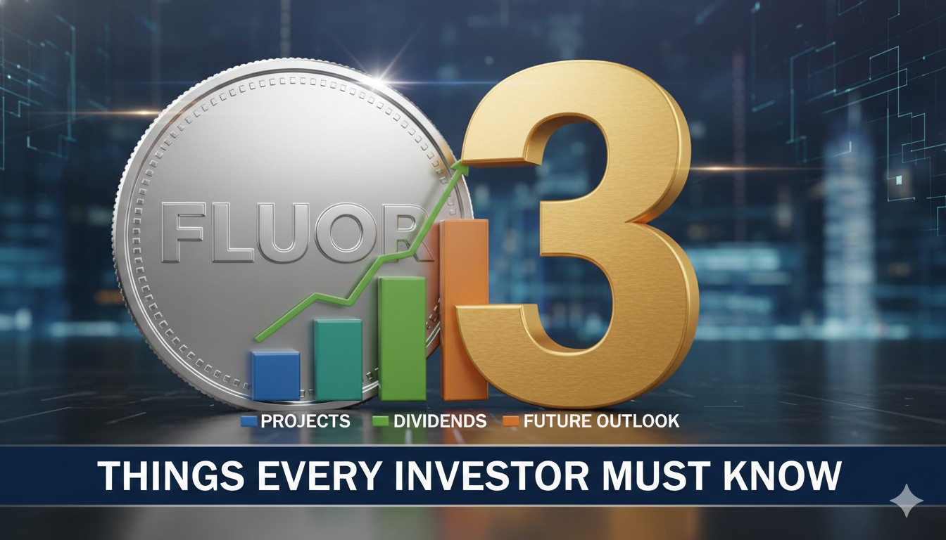 Fluor Corporation corporate headquarters building with modern architecture and company logo, representing engineering and construction industry leader.