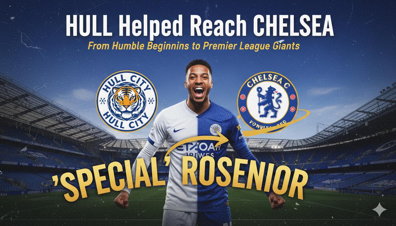 Liam Rosenior on the touchline as Chelsea head coach during a match