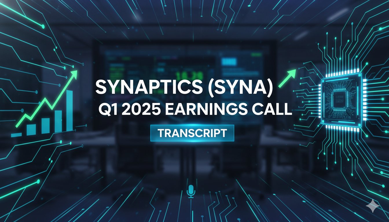 Synaptics company headquarters building with logo