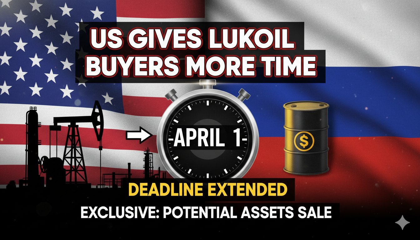 U.S. Treasury building exterior with American flag, representing sanctions and financial policy decisions on Russian energy assets.