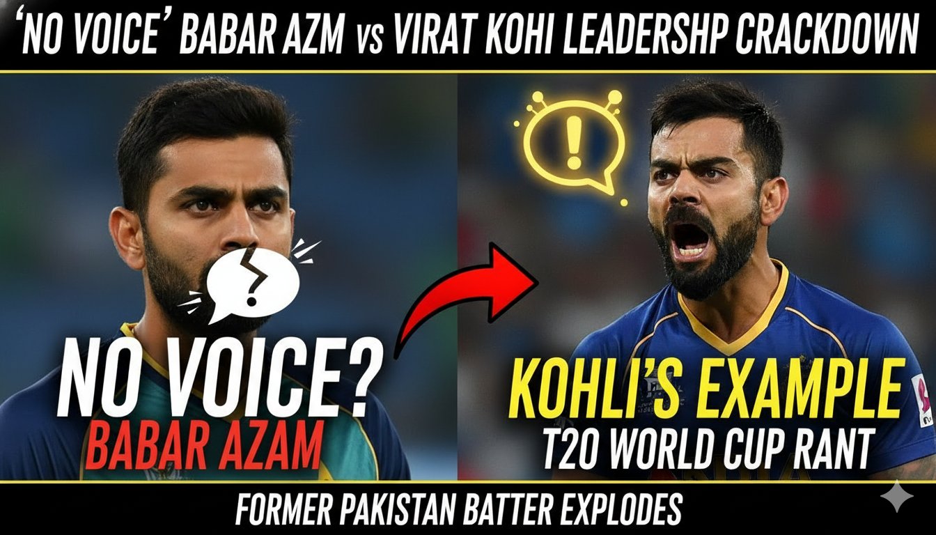 Babar Azam in action during a T20 cricket match, wearing Pakistan green jersey and helmet, focused batting stance